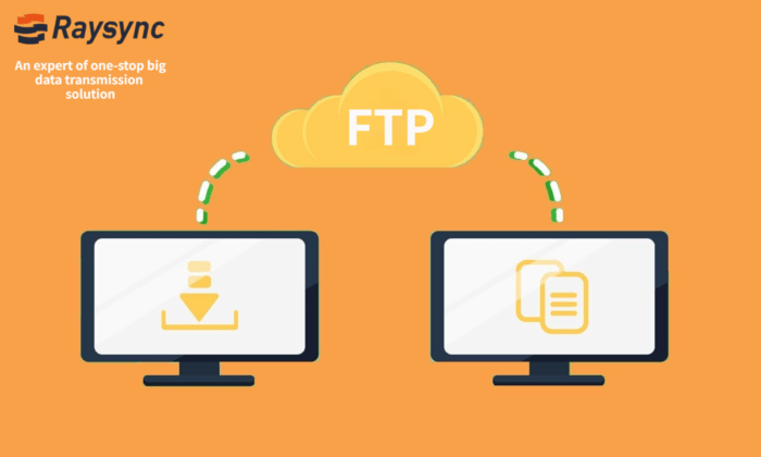 sent file to remote ftp server